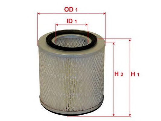 Фильтр воздушный A1708 A-1708 SAKURA