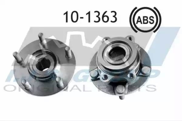 к-кт подшипника ступ. пер!\ Nissan Qashqai/X-Trail 07> 101363 IJS GROUP