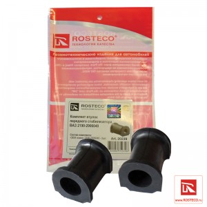 Втулка стабилизатора для а/м ВАЗ 2190-2191 Granta передняя (2 шт.) Rosteco 20239 ROSTECO