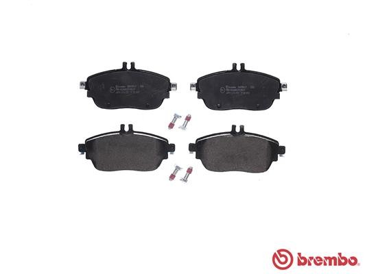 P50093 колодки дисковые п.!\ MB W176/W246 1.5-2.2i/CDi 11> P50093 BREMBO