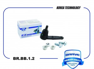 Опора шаровая 96535089 BR.BB.1.2 CHEVROLET Aveo T250, T255, Ravon Nexia R3 BR.BB BR.BB.1.2 BRAVE