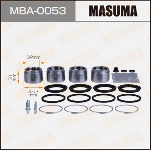 рем.к-т диск.торм.с порш.пер.! d45.3\ Toyota Land Cruiser Prado120 02> MBA-0053 MASUMA