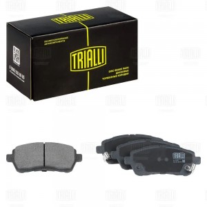 Колодки торм. Ford Fiesta VI (08-) диск. перед. 126x52 (PF 2210) PF 2210 TRIALLI