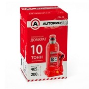 Домкрат бутылочный 10т 200-405мм AUTOPROFI DG10 AUTOPROFI