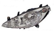 Фара левая под корректор с противотуманкой PEUGEOT 307 2001- / 550-1128L-LDEMF 550-1128L-LDEMF DEPO