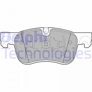 LP2689 колодки дисковые передние!\ Citroen Picasso/Grand Picasso 1.6/2.0i/HDi 13 LP2689 DELPHI