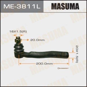 наконечник рулевой левый!\ Toyota Land Cruiser 100 HDJ100/UZJ100 98-02 ME-3811L MASUMA