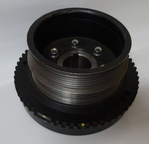 Шкив ЗМЗ-406,409 коленвала двухручьевой ПРОГРЕСС 406100505060 PROGRESS MOTOR