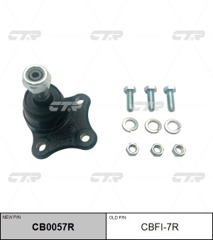 Опора шаровая ЛАДА Vesta (15-) передняя правая CTR CB0057R CTR