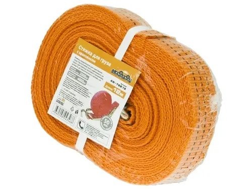 Стяжка крепления груза 4т 12м-50мм с храповиком АВТОСТОП AB78212 AVTOSTOP