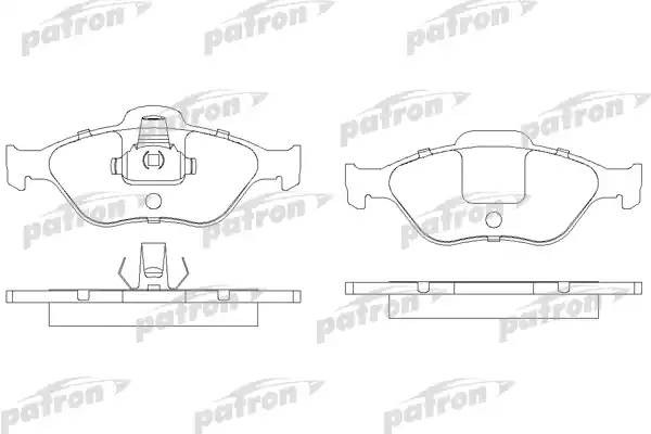 FORD FUSION (02>)/ MAZDA2 (03-06) PBP1394 PATRON