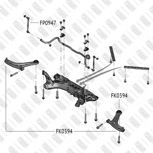 FORD MAVERICK (2001-2007) FP0947 FIXAR