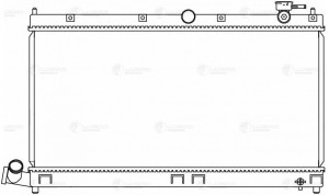 Радиатор охл. BYD F3 (05-) 1.5i,1.6i MT (LRc 3014) LRC 3014 LUZAR