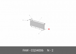 Гайка FAW 1066,J6L фонаря заднего OE CQ34006 FAW