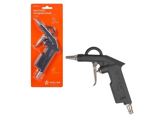 Пистолет продувочный с насадкой  25мм /AIRLINE/ ATBU001 AIRLINE