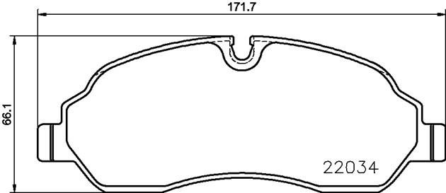 Колодки тормозные P24171 P24171 BREMBO