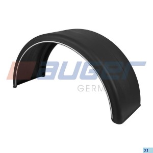 крыло !односкатное !430x580/R650x1300(1900) под колеса 385/65R22.5 \универс. 90934 AUGER