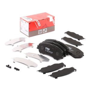 Колодки тормозные NISSAN X-Trail (T32R) (14-) (2.0/2.5) передние (4шт.) TRW GDB3648 TRW