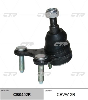 "Опора шаровая VOLKSWAGEN Golf 2003 ~ / Caddy 2004 ~ / Beetle 2010 ~ / Jetta 200 CB0452R CTR