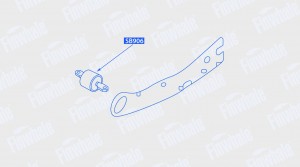 Сайлентблок продольного рычага задней подвески Ford C-Max II (BH)/FOCUS III (BM, SB906 FINWHALE