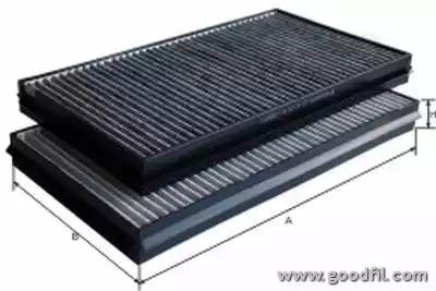 Фильтр салона угольный AG3072KCFC AG 307 2K CFC GOODWILL