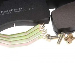 Колодки тормозные КАМАЗ-4308 с ремкомплектом (4шт.) тормозная система HALDEX MEG 350-33-024 MEGA POWER