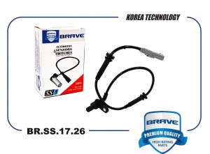 Датчик ABS задний правый 479007700R BR.SS.17.26 Renault Logan 12-, Sandero 14- BR.SS.17.26 BRAVE