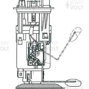 Модуль топливного насоса SFM 2700 START VOLT