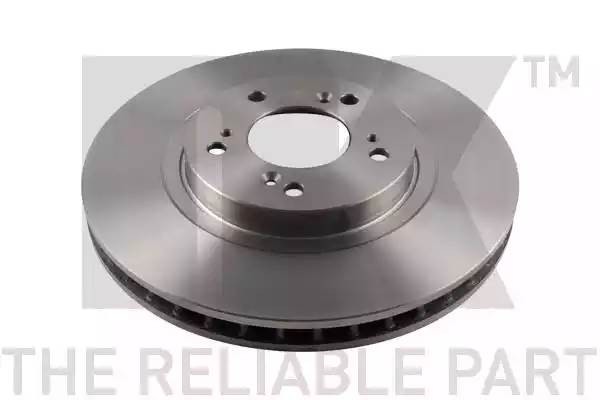 Диск тормозной HONDA Accord (98-02),Civic (01-05),Legend (06-) передний (1шт.) N 202624 NK