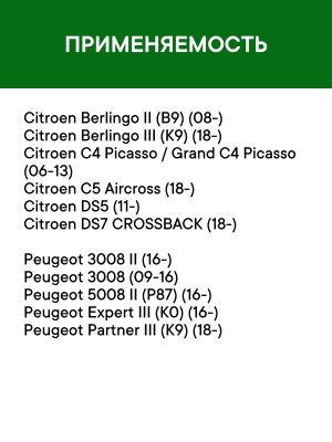 Фильтр воздушный салона PEUGEOT Partner (08-),3008 CITROEN C4 угольный антиаллер RF002CITY RAF FILTER