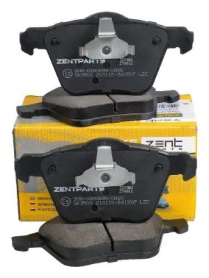 колодки дисковые передние! Ford S-Max, Volvo S80/V70/XC70 2.0-4.4 06> Z07461 ZENTPARTS