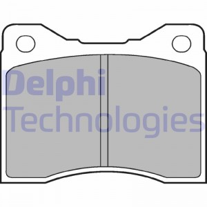 LP2178 колодки дисковые з.\ Audi A3, VW Golf, Skoda Yeti/Superb 1.2-3.2 08> LP2178 DELPHI