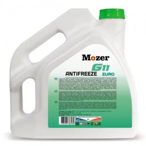 Антифриз зеленый Euro -40C 5кг G11 MOZER 4606482 MOZER