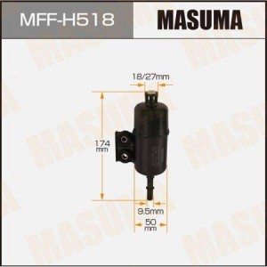фильтр топливный!\ Honda Accord/Accord Wagon/Avancier MFF-H518 MASUMA