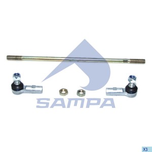 Тяга выбора передач M12x1,75 / L: 376 030640 SAMPA