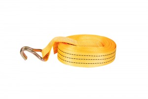 Стяжка крепления груза 5т 12м-55мм (полиэстер) с храповиком KRAFT KT800214 KRAFT