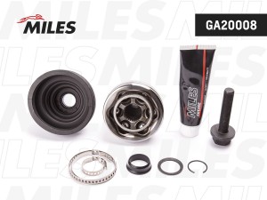 ШРУС наружный AUDI 100/80/A6/V8 2.5D-4.2 88-97 (GKN 301957) GA20008 GA20008 MILES