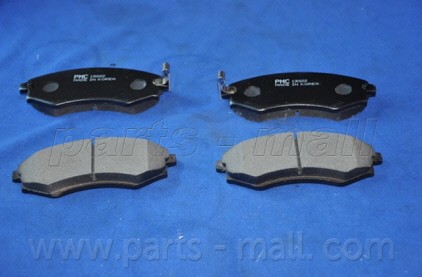 Колодки тормозные задние HYUNDAI ELANTRA XD, HD, GETZ, SANTA FE, SONATA IV-VPKA- PKA-002 PMC PARTS MALL