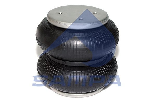Пневморессора двухсекционная (2 отв.+возд. / 2 отв. - 90°) SP55220-2P08 SAMPA