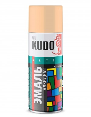 Краска "KUDO" слоновая кость пастельная (520 мл) (аэрозоль) KU-10095 KUDO