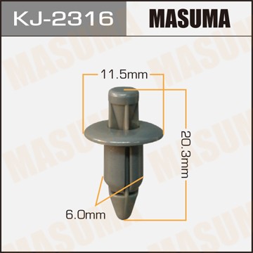 Пистон обивки универсальный MASUMA KJ2316 MASUMA