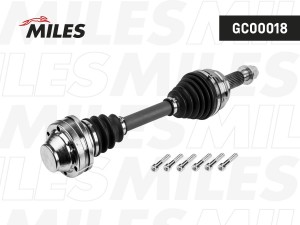 Привод в сборе AUDI Q7/PORSCHE/VW TOUAREG 3.0D-6.0 02-10 пер. лев./прав.  GC0001 GC00018 MILES