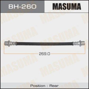 шланг тормозной! задний\ Toyota Previa 2.4 90-00 BH-260 MASUMA