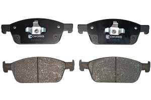 Колодки тормозные дисковые передние (Low Metallic) C11CR0275 CWORKS