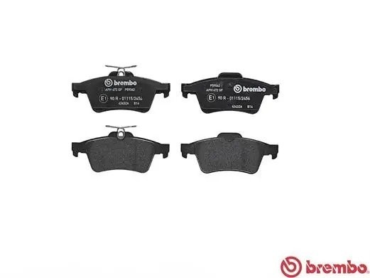 Колодки тормозные P59042 P59042 BREMBO