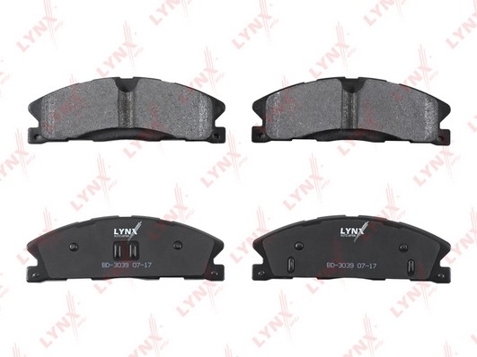 Колодки тормозные дисковые передние BD-3039 LYNXAUTO