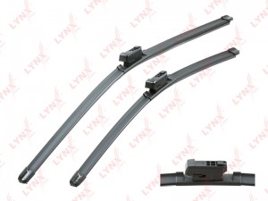 к-кт щеток стеклоочистителя бескаркасных! 650/530мм\ Audi, VW, Porsche, Land Rov XF6553B LYNXAUTO