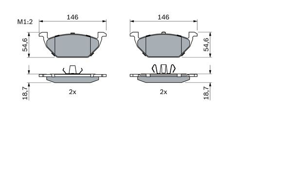 AUDI A3/GOLF IV/BORA/SKODA БЕЗ ДАТЧИКА 0 986 424 364 BOSCH