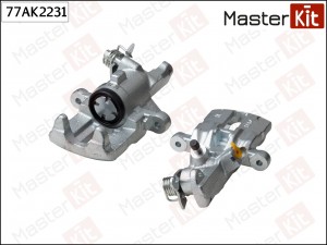 Суппорт тормозной задний правый Nissan ALMERA II (N16) 2000 -, PRIMERA (P11) 199 77AK2231 MASTER KIT