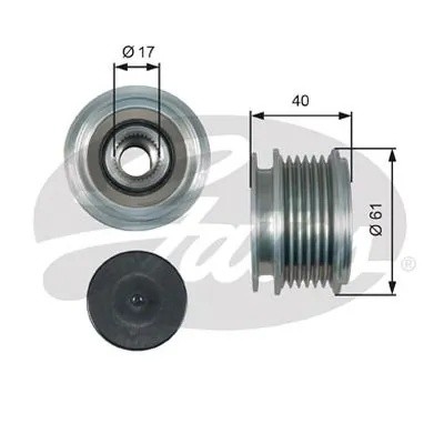 Муфта генератора OAP7013 (7789-10009) OAP7013 GATES